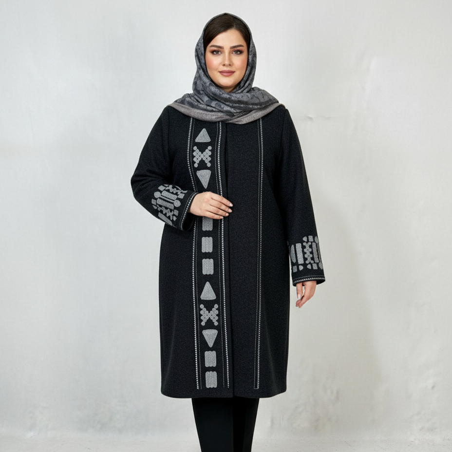 پالتو بلند تخفیف خورده